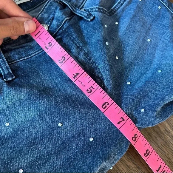 ❤️ Mavi jeans embellished lexy mid rise super skinny 25 - Picture 9 of 11